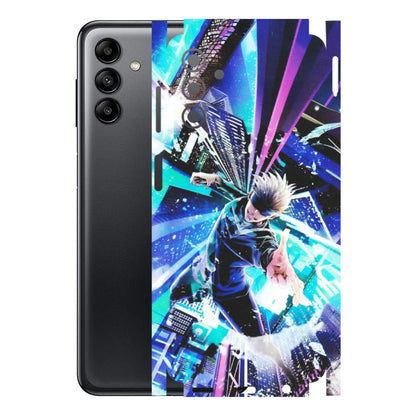 Samsung A/S Series Phone Skins (All Models) - Manga Action Jujustu Kaisen Anime - Matte Finish (M-155) Samsung Galaxy A04S