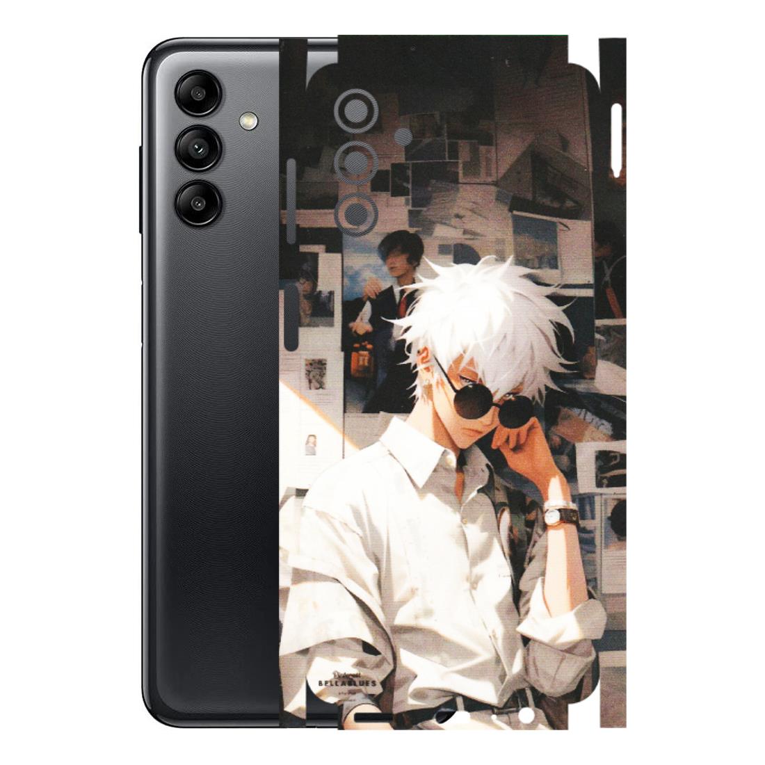 Samsung A/S Series Phone Skins (All Models) - Gojo Satoru Jujustu Kaisen Anime - Matte Finish (M-156) Samsung Galaxy A04S