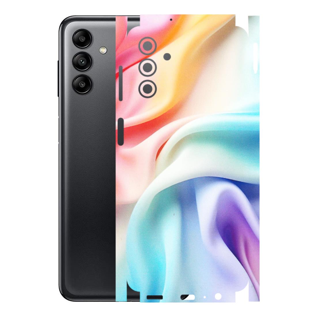 Samsung A/S Series Phone Skins (All Models) - Colourful Silk Cloth - Matte Finish (M-165) Samsung Galaxy A04S