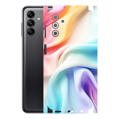 Samsung A/S Series Phone Skins (All Models) - Colourful Silk Cloth - Matte Finish (M-165) Samsung Galaxy A04S