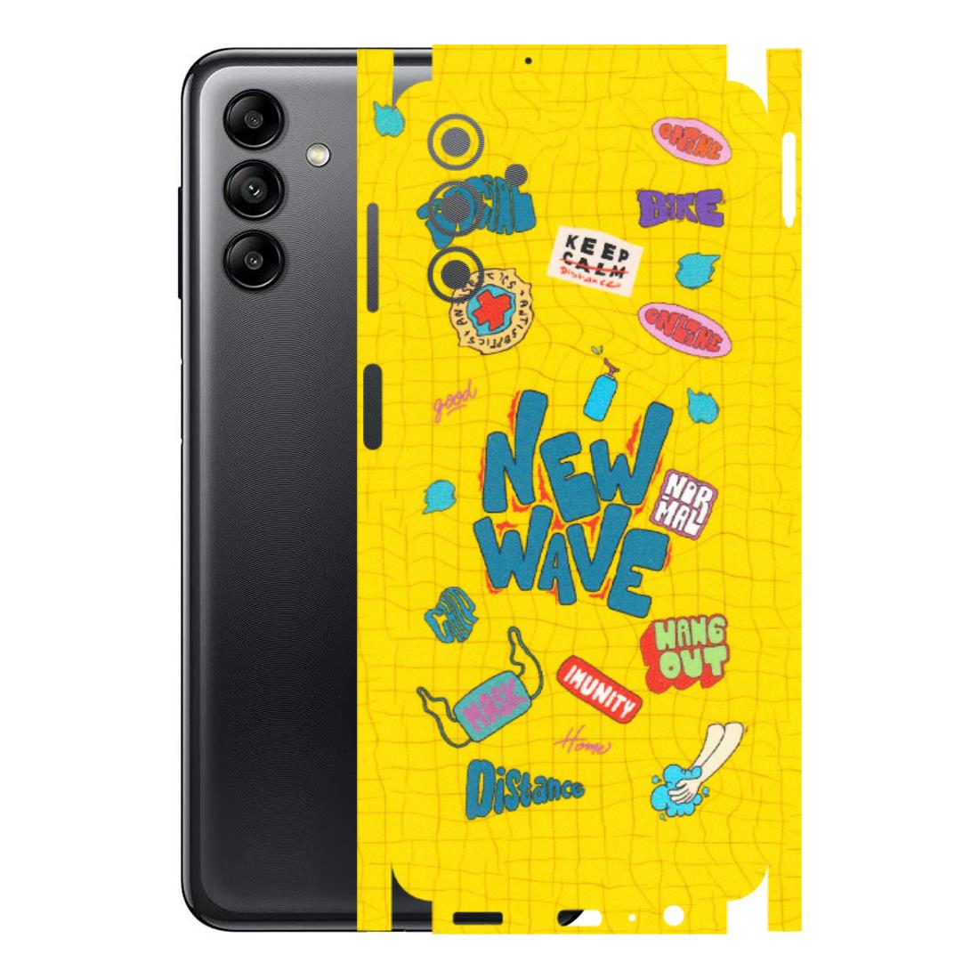 Samsung A/S Series Phone Skins (All Models) - New Wave Life - Matte Finish (M-17) Samsung Galaxy A04S