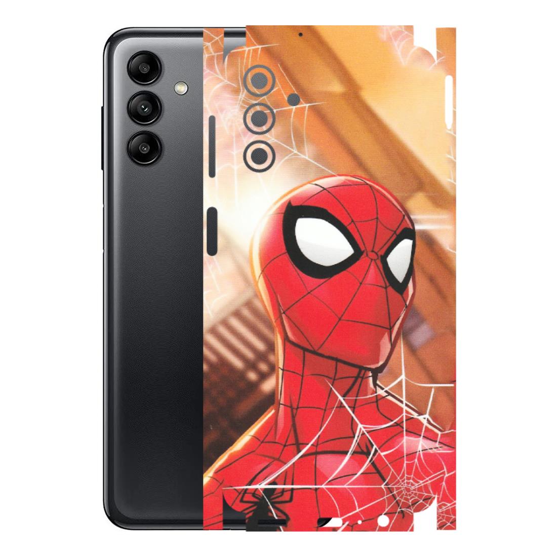 Samsung A/S Series Phone Skins (All Models) - Spiderman Face New - Matte Finish (M-41) Samsung Galaxy A04S