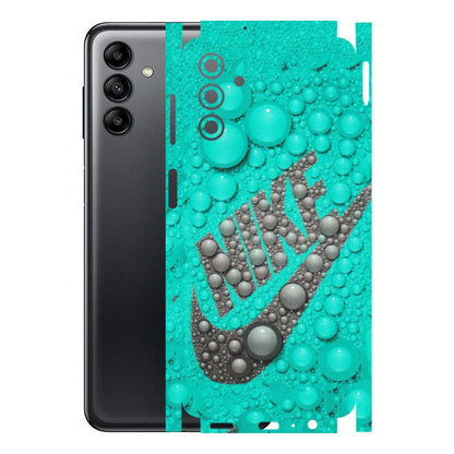 Samsung A/S Series Phone Skins (All Models) - Shoe Brand Bubbles - Matte Finish (M-42) Samsung Galaxy A04S