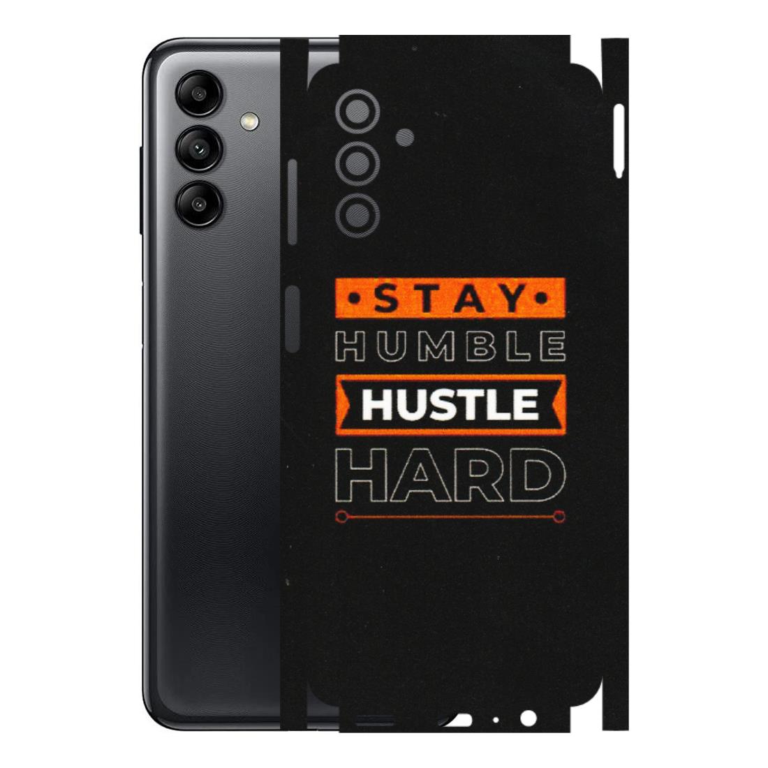 Samsung A/S Series Phone Skins (All Models) - Stay Humble Stay Hard - Matte Finish (M-48) Samsung Galaxy A04S