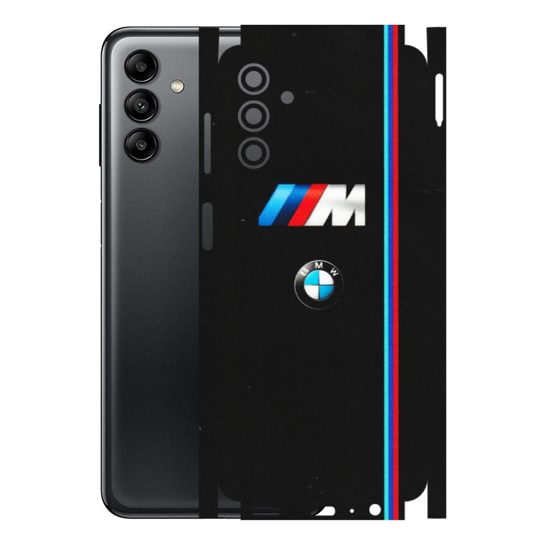 Samsung A/S Series Phone Skins (All Models) - Styling With Black BMW - Matte Finish (M-74) Samsung Galaxy A04S