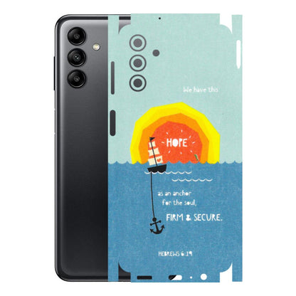 Samsung A/S Series Phone Skins (All Models) - A Beautiful Sunset of Hope - Matte Finish (M-75) Samsung Galaxy A04S