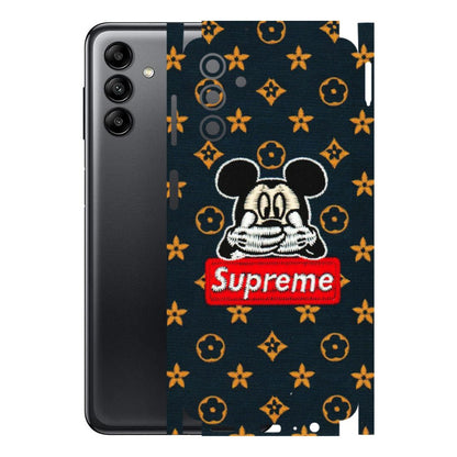 Samsung A/S Series Phone Skins (All Models) - Mickey Supreme - Matte Finish (M-83) Samsung Galaxy A04S