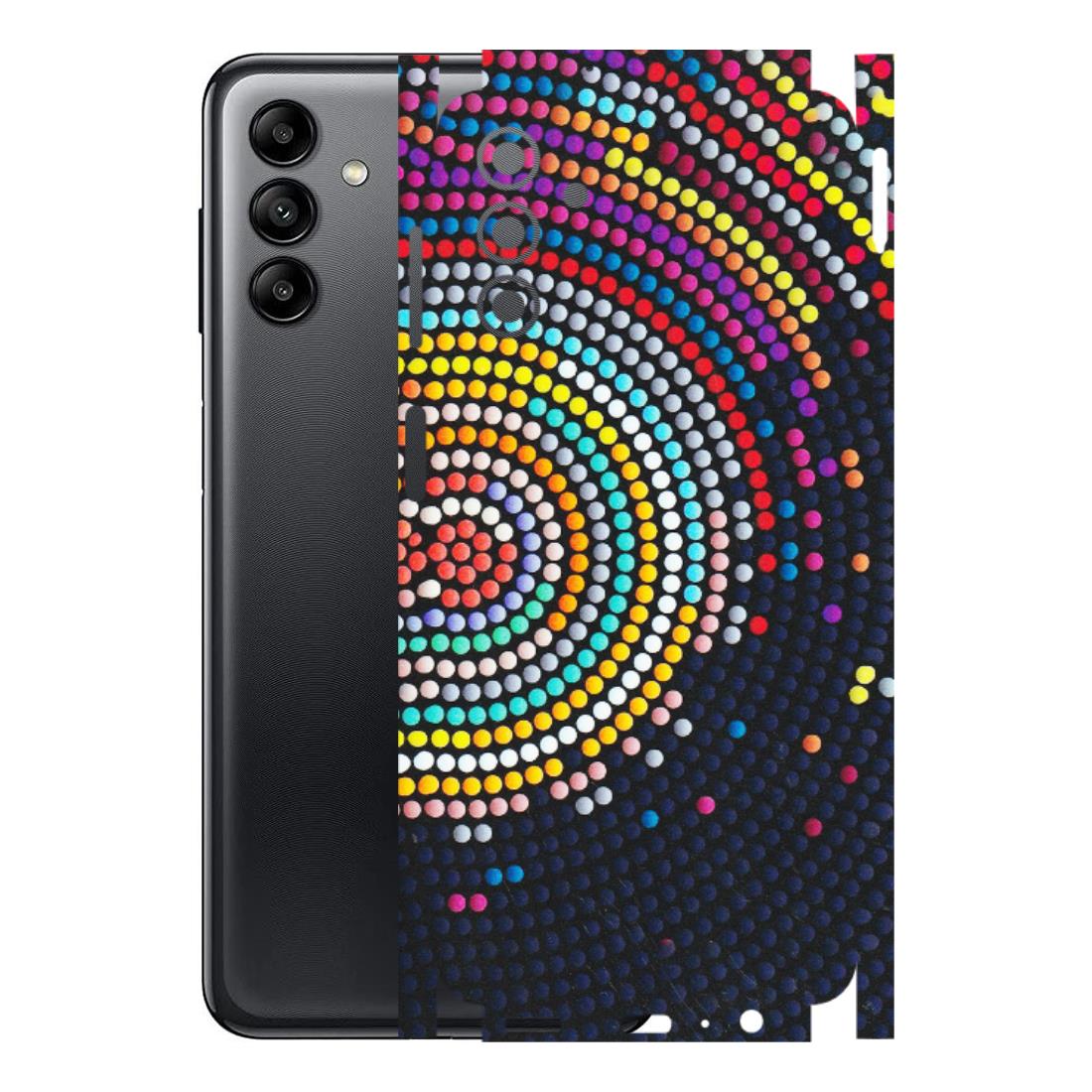 Samsung A/S Series Phone Skins (All Models) - Rainbow Dot Mandala - Matte Finish (M-97) Samsung Galaxy A04S