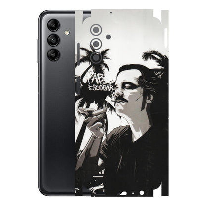 Samsung A/S Series Phone Skins (All Models) - Pab Escobar - Transparent Finish (T-05) Samsung Galaxy A04S