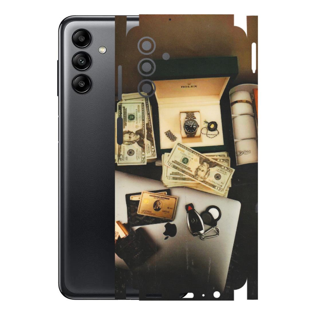 Samsung A/S Series Phone Skins (All Models) - Luxury Lifestyle - Transparent Finish (T-11) Samsung Galaxy A04S