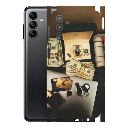 Samsung A/S Series Phone Skins (All Models) - Luxury Lifestyle - Transparent Finish (T-11) Samsung Galaxy A04S