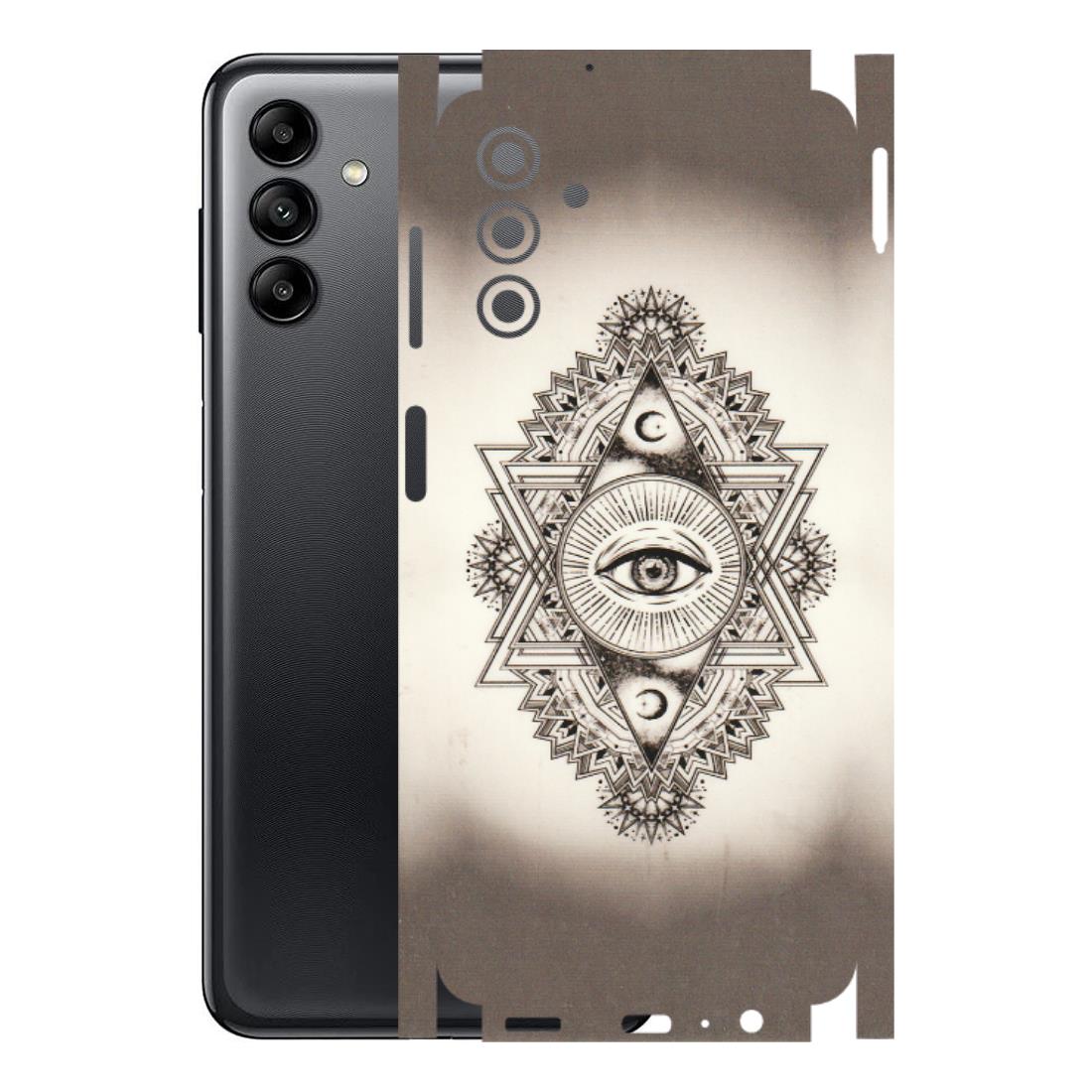 Samsung A/S Series Phone Skins (All Models) - Illuminati Great Eye - Transparent Finish (T-14) Samsung Galaxy A04S