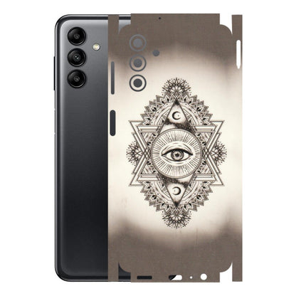 Samsung A/S Series Phone Skins (All Models) - Illuminati Great Eye - Transparent Finish (T-14) Samsung Galaxy A04S