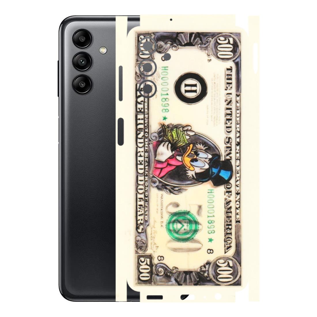 Samsung A/S Series Phone Skins (All Models) - Five Hundred Dollar Duck - Transparent Finish (T-15) Samsung Galaxy A04S