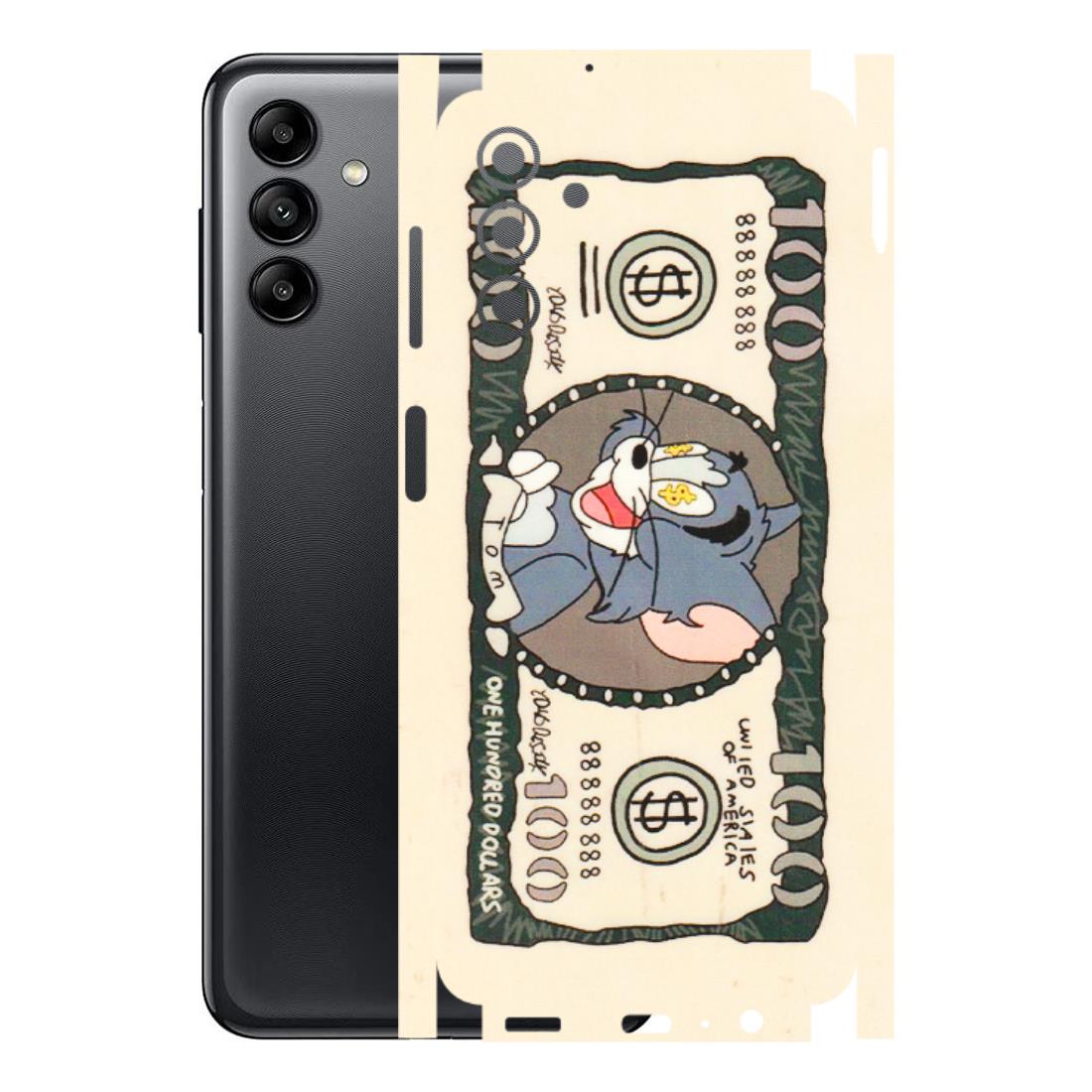 Samsung A/S Series Phone Skins (All Models) - One Hundred Dollar Tom - Transparent Finish (T-16) Samsung Galaxy A04S