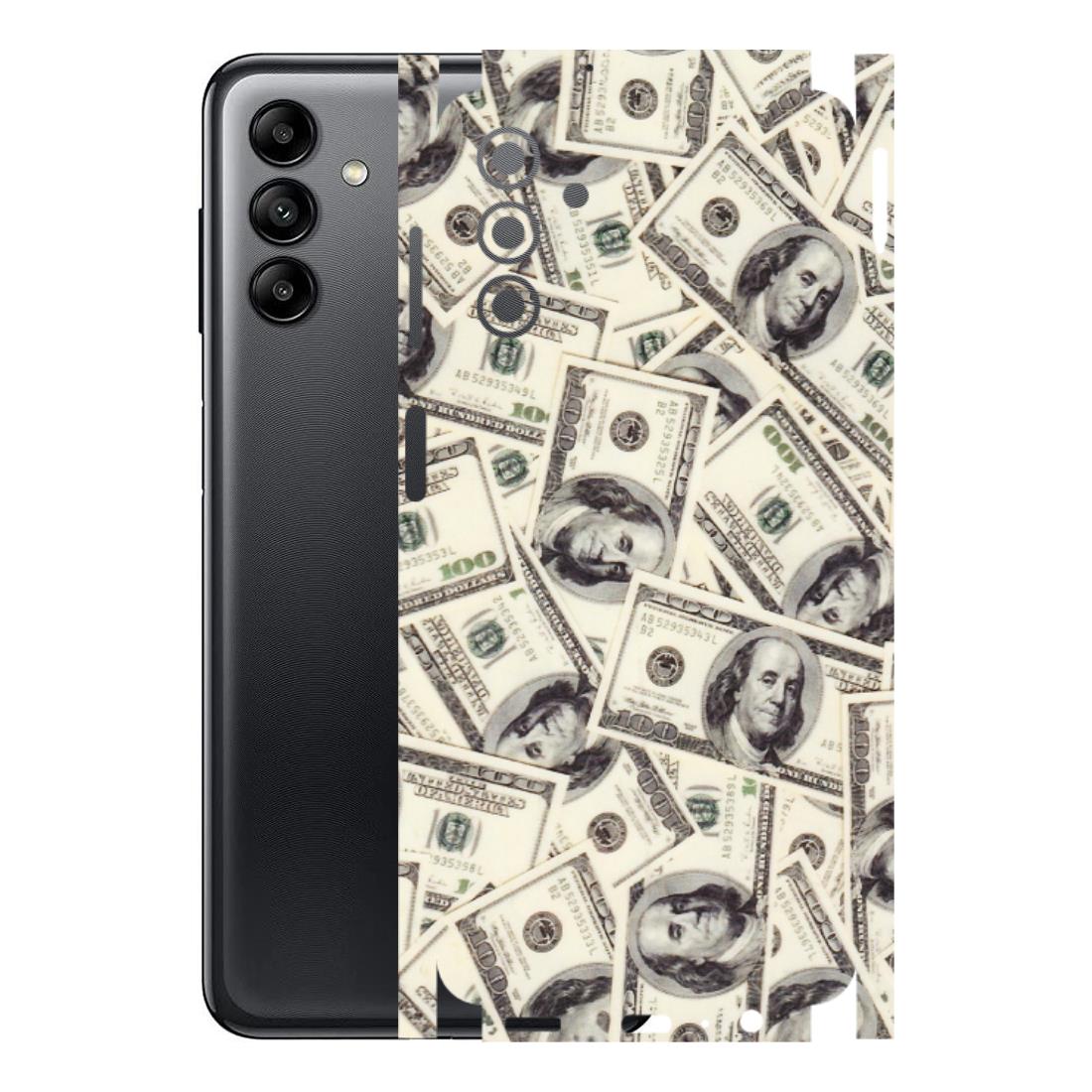 Samsung A/S Series Phone Skins (All Models) - Dollar Lover - Transparent Finish (T-17) Samsung Galaxy A04S