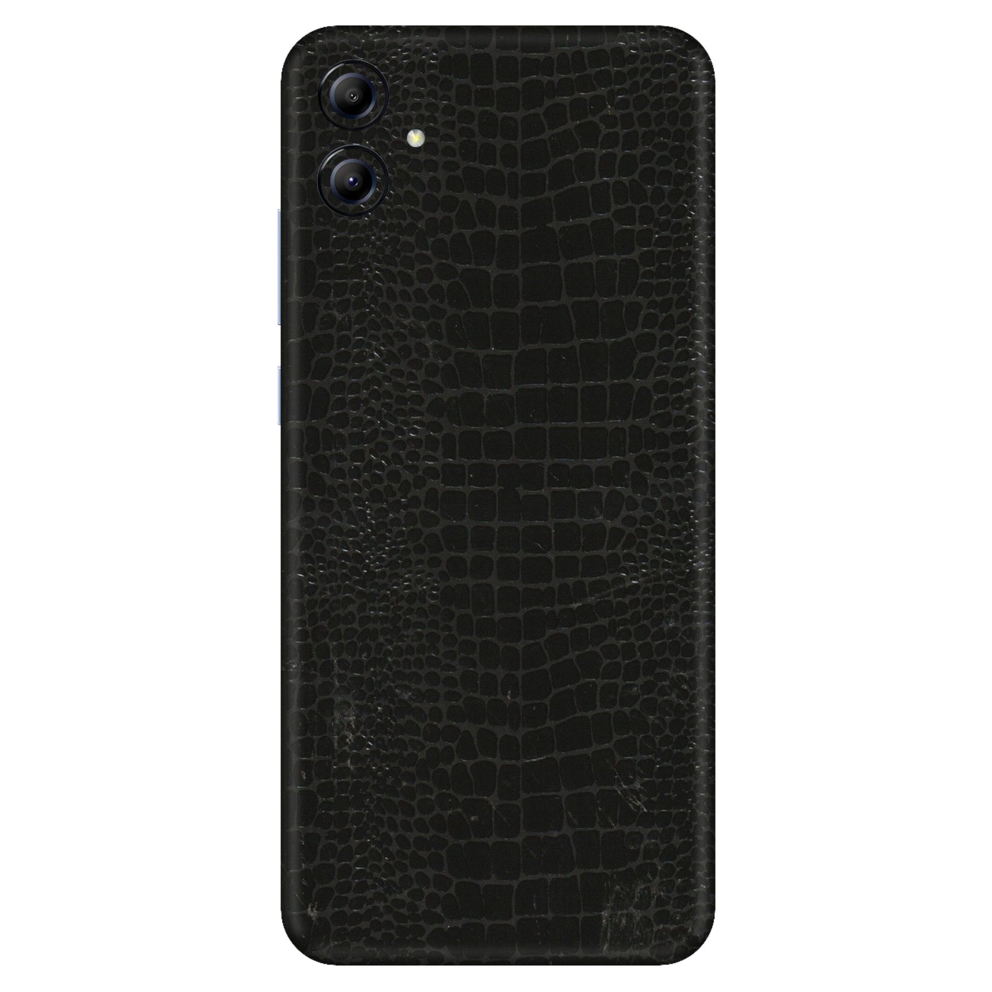 Samsung A/S Series Phone Skins (All Models) - Snake Leather Black - 3D Embossed Finish (L-107) Samsung Galaxy A04E