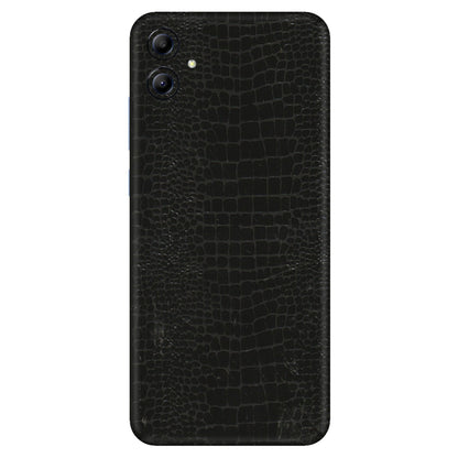 Samsung A/S Series Phone Skins (All Models) - Snake Leather Black - 3D Embossed Finish (L-107) Samsung Galaxy A04E