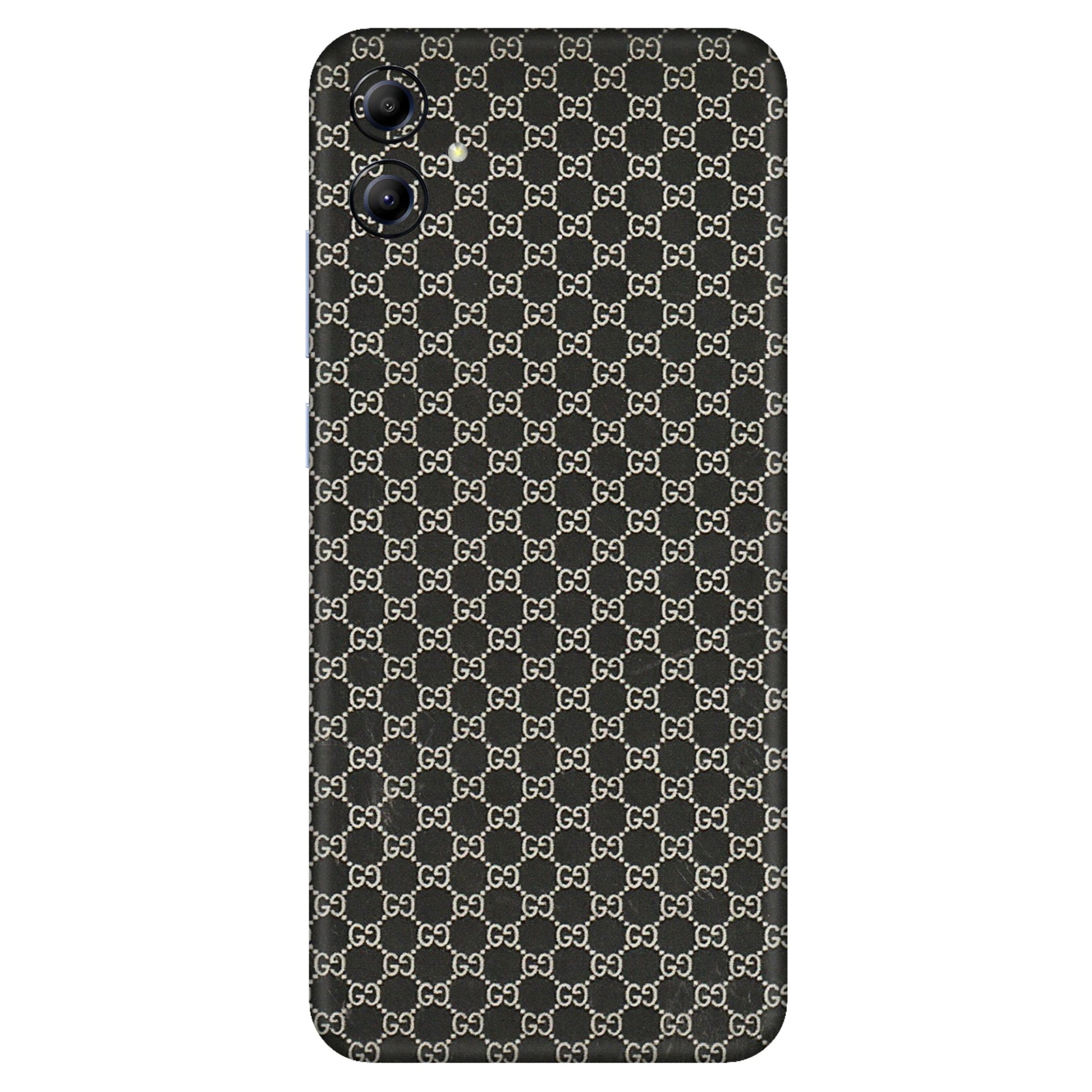 Samsung A/S Series Phone Skins (All Models) - Black G Print - 3D Embossed Finish (L-109) Samsung Galaxy A04E