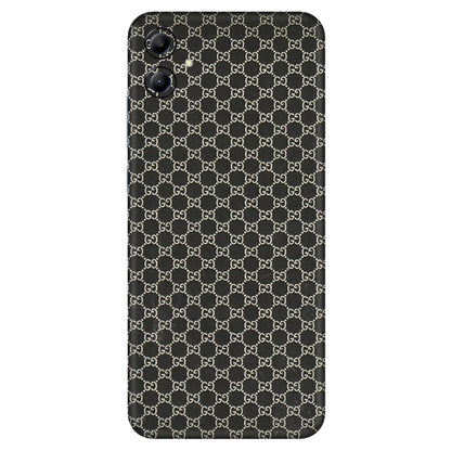 Samsung A/S Series Phone Skins (All Models) - Black G Print - 3D Embossed Finish (L-109) Samsung Galaxy A04E
