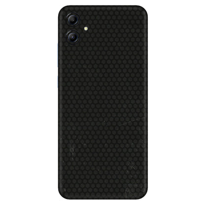 Samsung A/S Series Phone Skins (All Models) - Black honeycomb - 3D Embossed Finish (L-114) Samsung Galaxy A04E