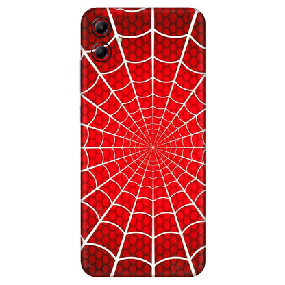 Samsung A/S Series Phone Skins (All Models) - Classic Spidey Web - 3D Embossed Finish (L-115) Samsung Galaxy A04E