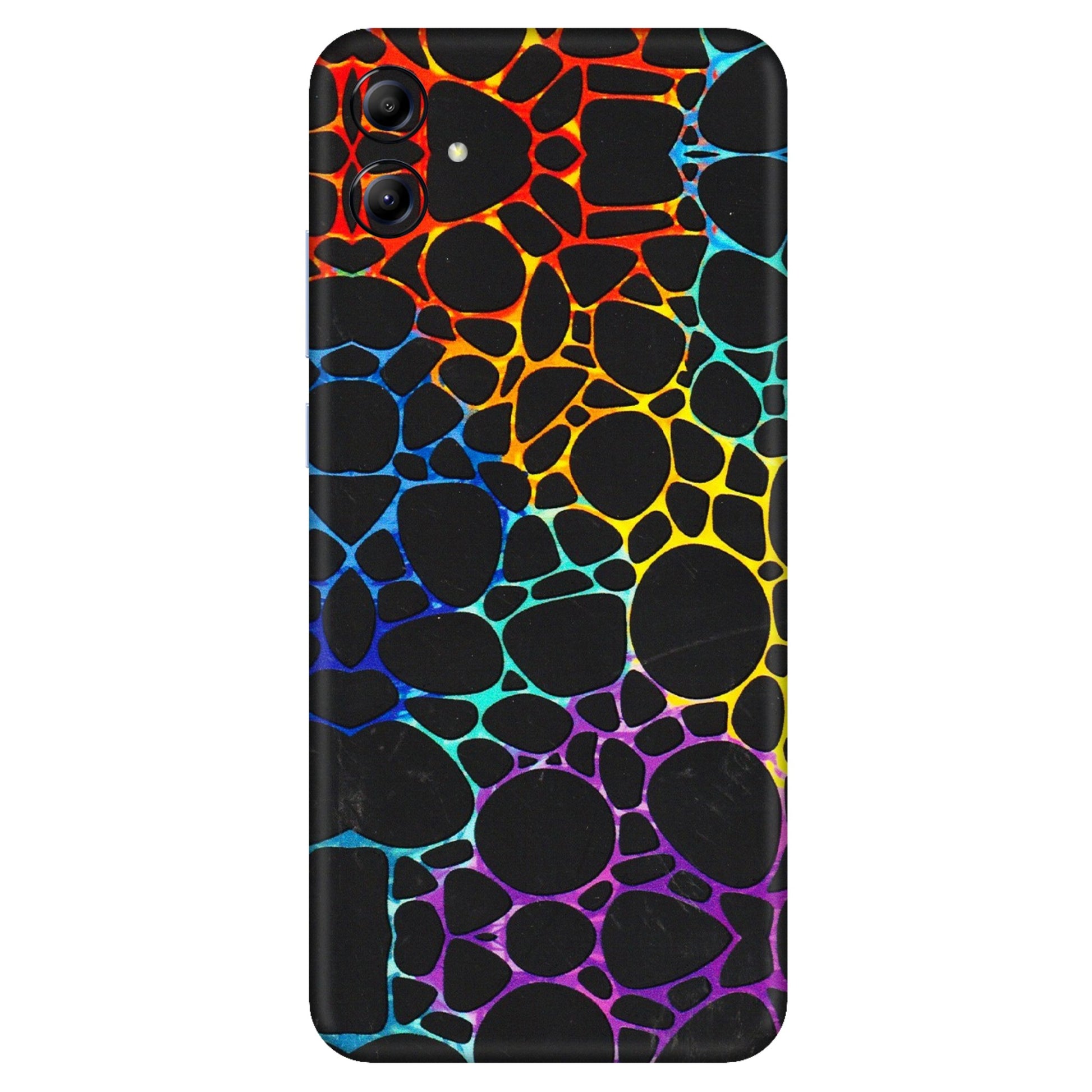 Samsung A/S Series Phone Skins (All Models) - Abstract Art MultiColour - 3D Embossed Finish (L-133) Samsung Galaxy A04E