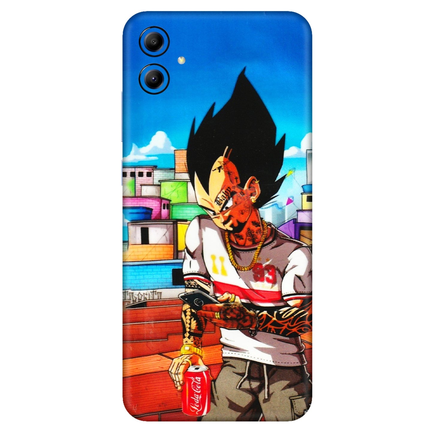 Samsung A/S Series Phone Skins (All Models) - Vegeta - 3D Embossed Finish (L-136) Samsung Galaxy A04E