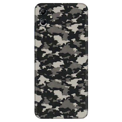 Samsung A/S Series Phone Skins (All Models) - Black/Grey Camoflaunge - 3D Embossed Finish (L-142) Samsung Galaxy A04E