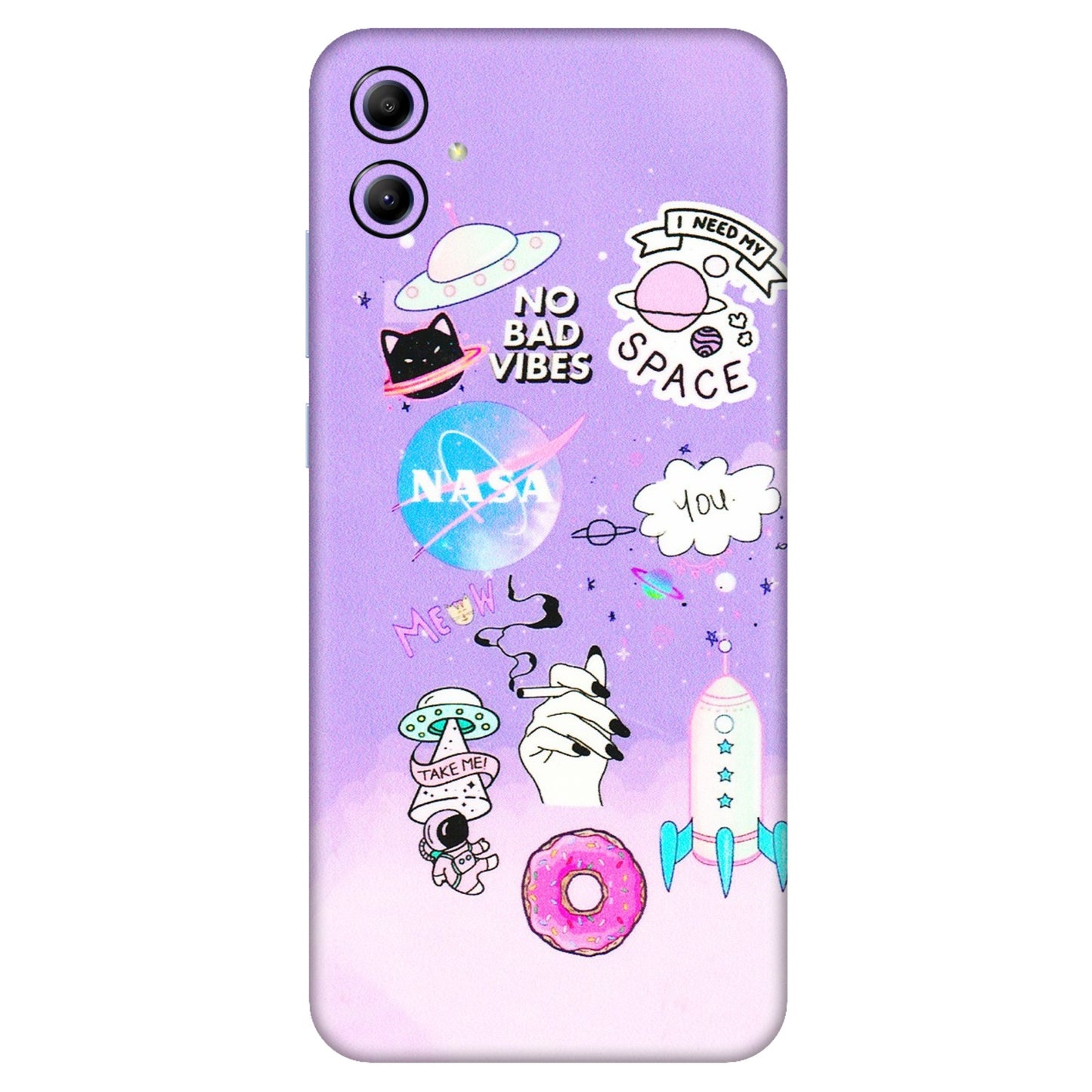 Samsung A/S Series Phone Skins (All Models) - I Need My Nasa Skin - 3D Embossed Finish (L-149) Samsung Galaxy A04E