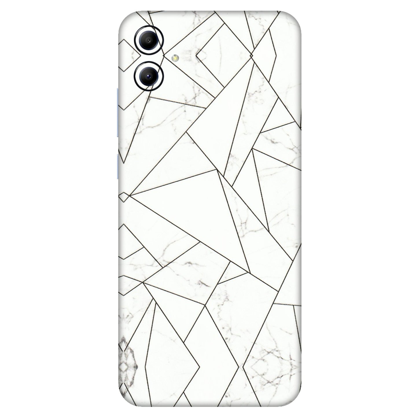 Samsung A/S Series Phone Skins (All Models) - Luxury White Marble Effect - 3D Embossed Finish (L-168) Samsung Galaxy A04E