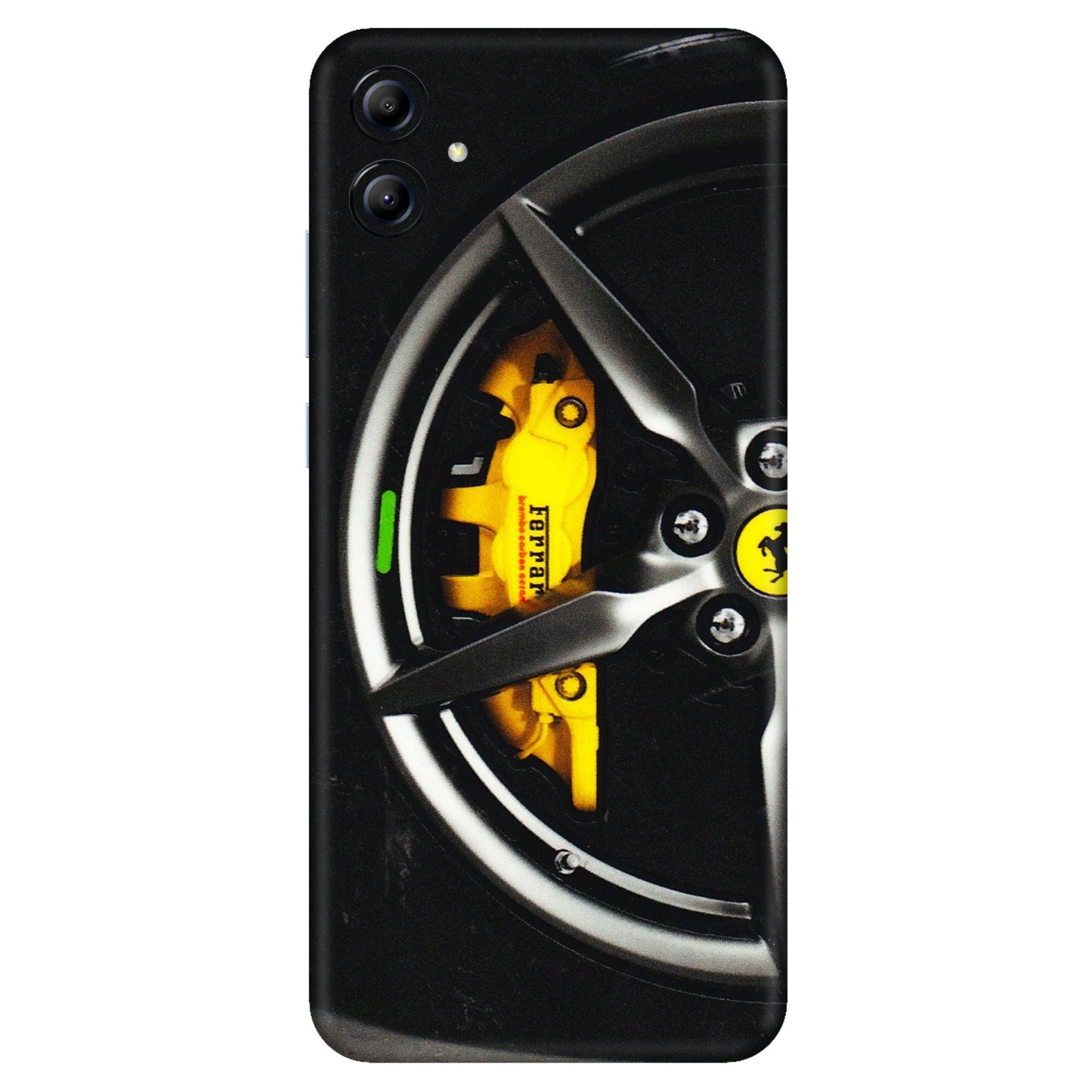 Samsung A/S Series Phone Skins (All Models) - Ferrari Wheel Alloy - 3D Embossed Finish (L-173) Samsung Galaxy A04E