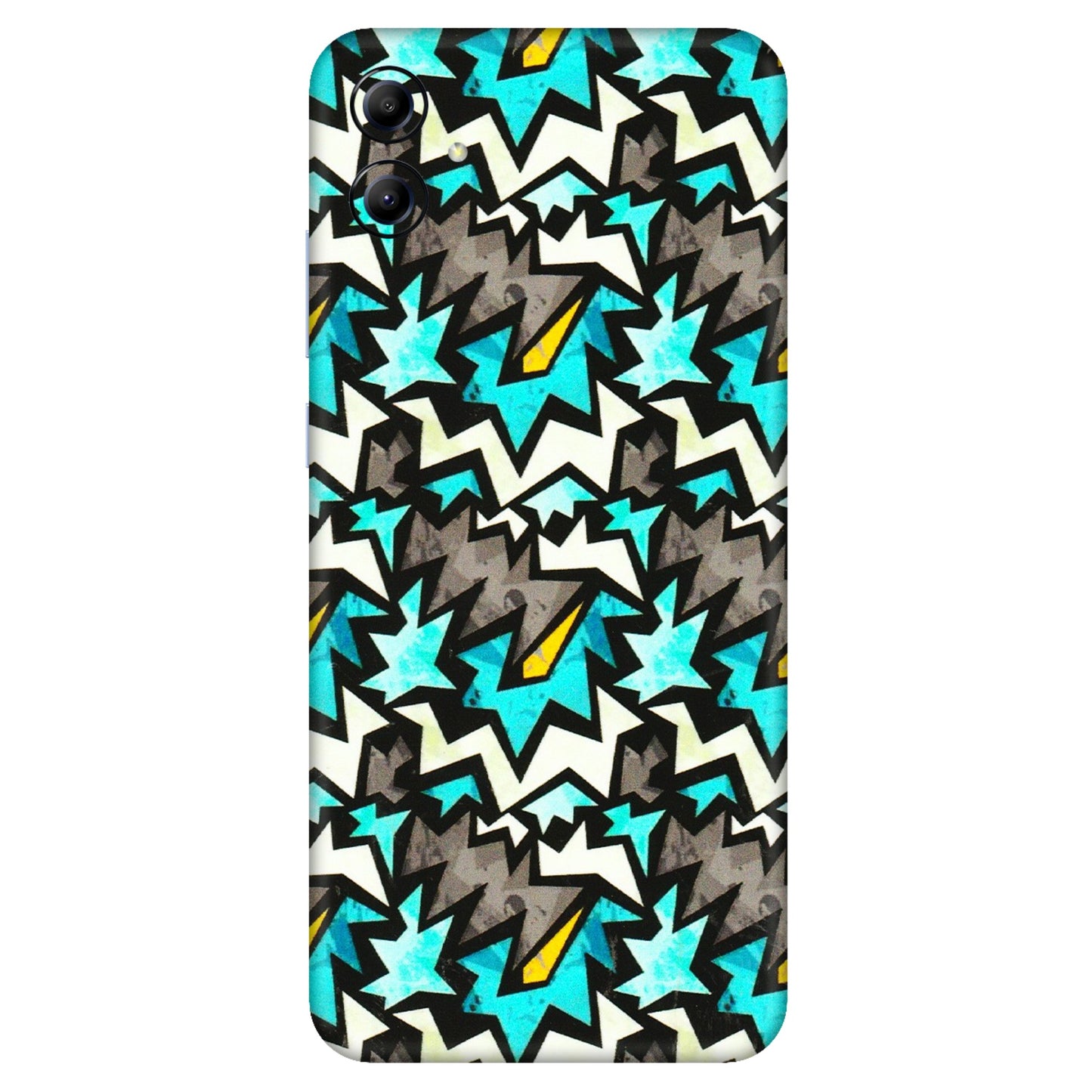 Samsung A/S Series Phone Skins (All Models) - Funky Zig Zag - 3D Embossed Finish (L-223) Samsung Galaxy A04E