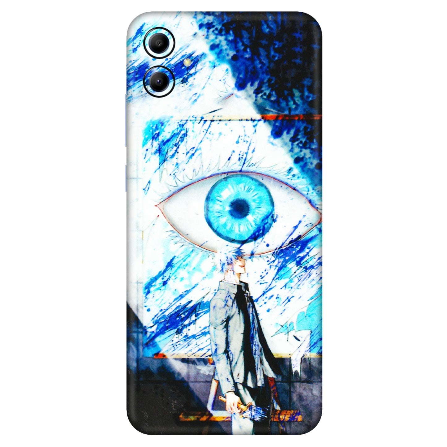 Samsung A/S Series Phone Skins (All Models) - Gojo Satoru evil eye - 3D Embossed Finish (L-239) Samsung Galaxy A04E