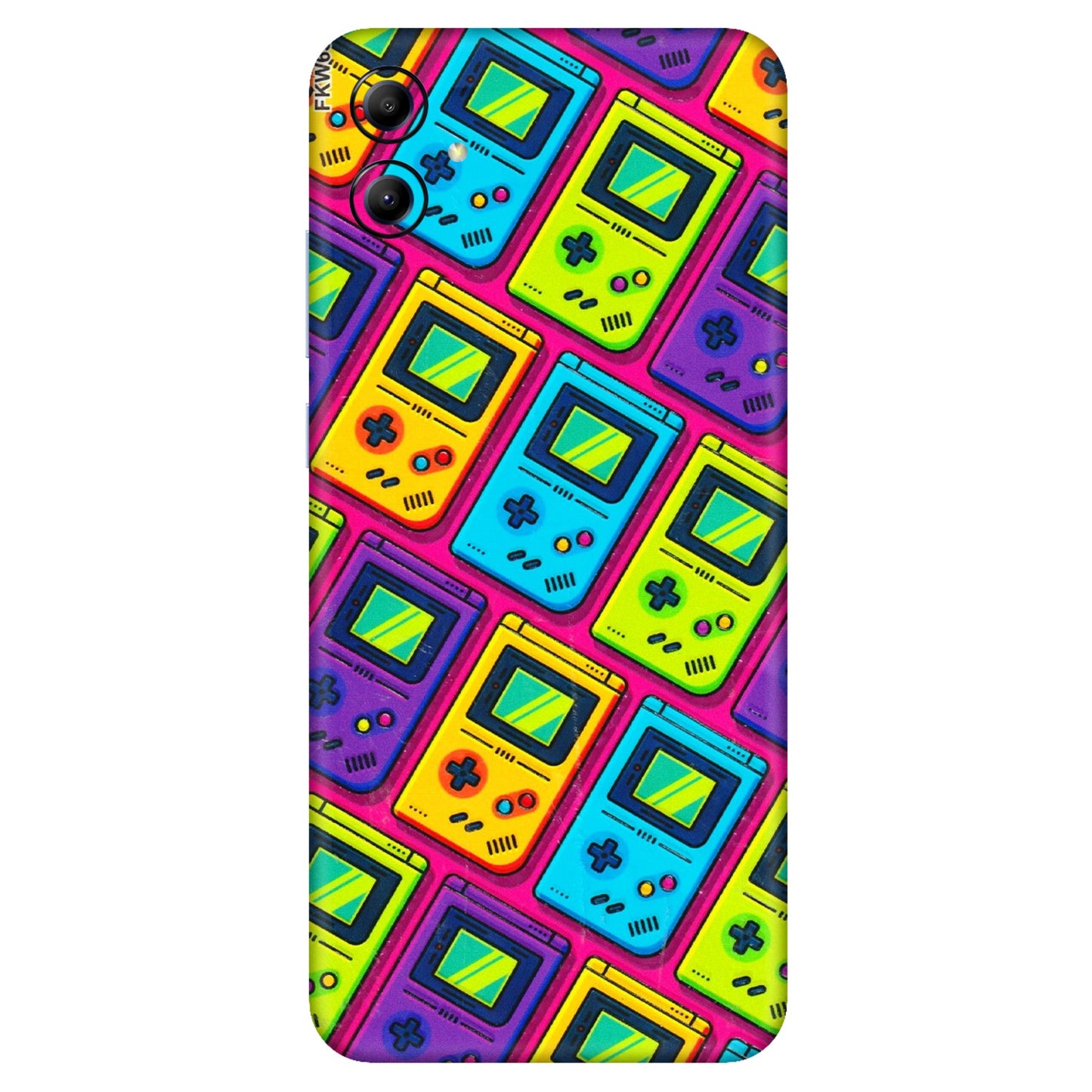 Samsung A/S Series Phone Skins (All Models) - Gameboy Colourful - 3D Embossed Finish (L-266) Samsung Galaxy A04E