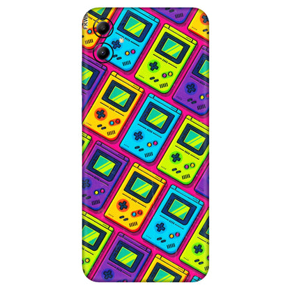 Samsung A/S Series Phone Skins (All Models) - Gameboy Colourful - 3D Embossed Finish (L-266) Samsung Galaxy A04E