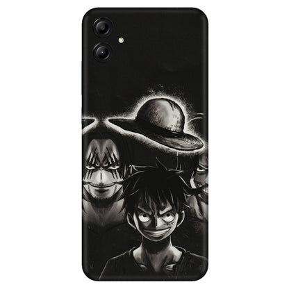Samsung A/S Series Phone Skins (All Models) - Black Luffy Hat - 3D Embossed Finish (L-57) Samsung Galaxy A04E