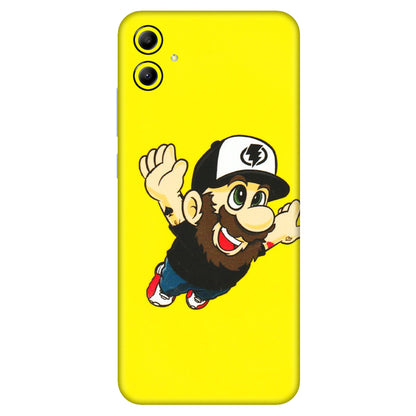 Samsung A/S Series Phone Skins (All Models) - Flying Beardo - 3D Embossed Finish (L-60) Samsung Galaxy A04E