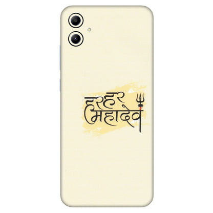 Samsung A/S Series Phone Skins (All Models) - Har Har Mahadev - Matte Finish (M-10) Samsung Galaxy A04E