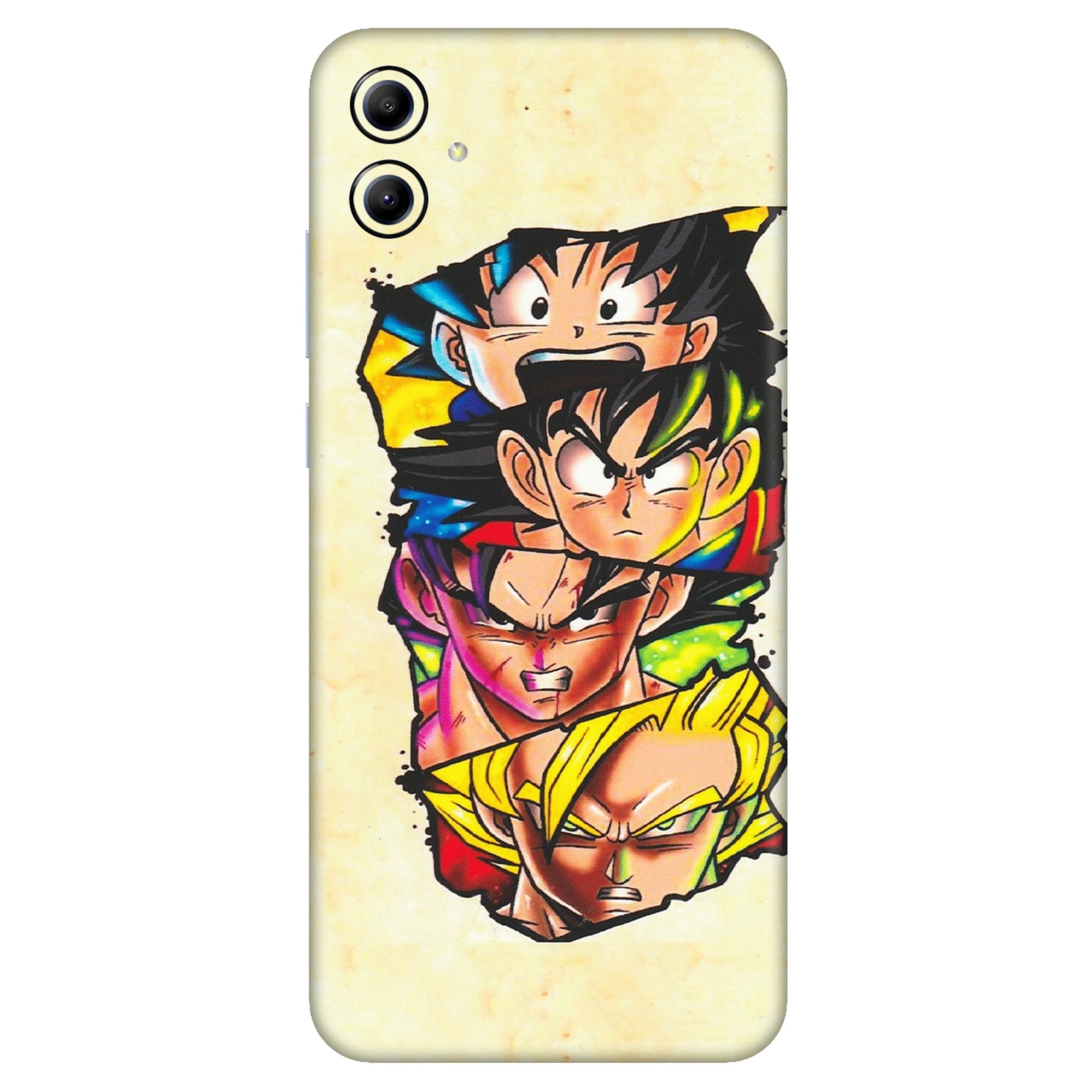 Samsung A/S Series Phone Skins (All Models) - Angry Multi Anime - Matte Finish (M-113) Samsung Galaxy A04E