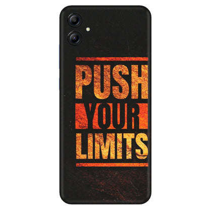 Samsung A/S Series Phone Skins (All Models) - Push Your Limits - Matte Finish (M-118) Samsung Galaxy A04E