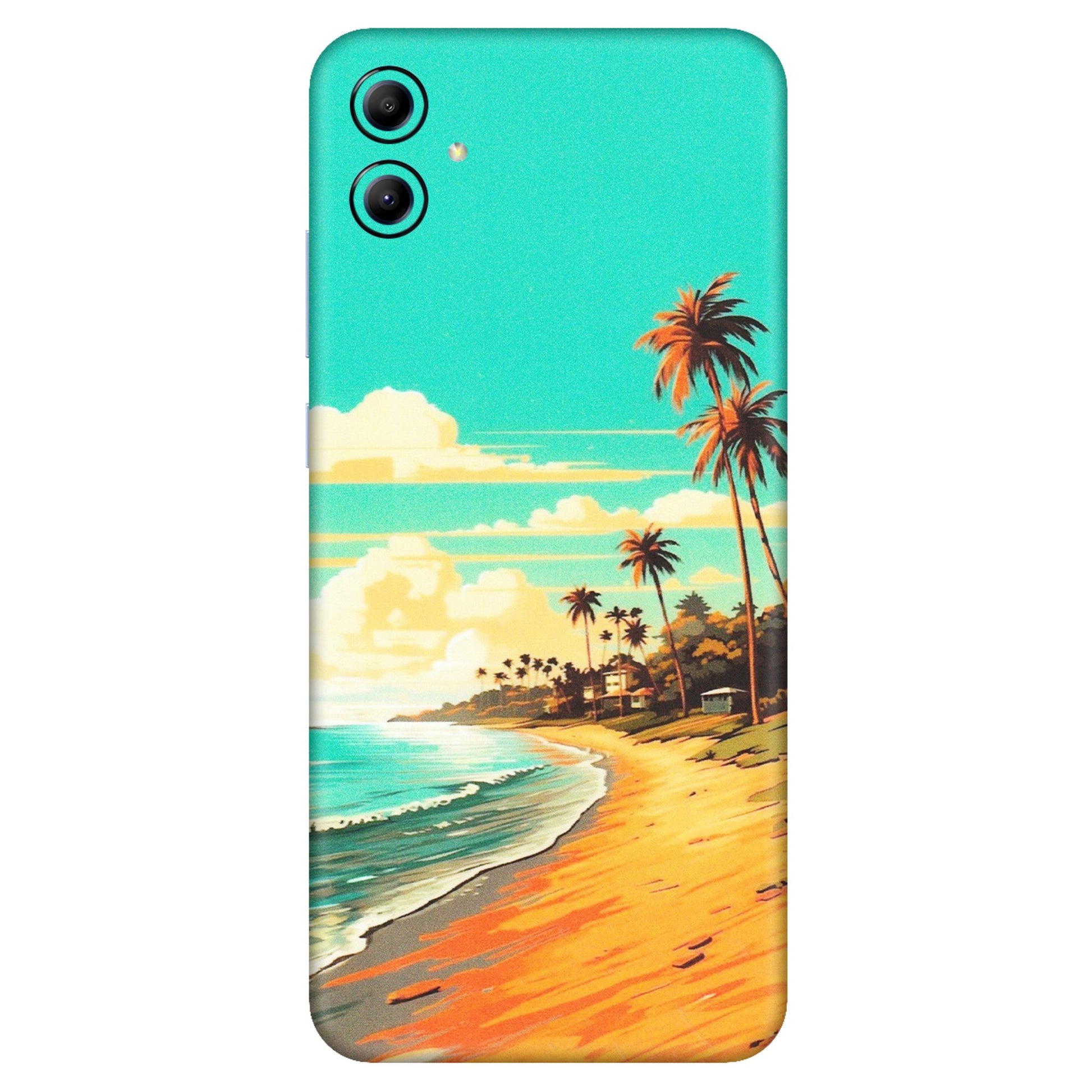 Samsung A/S Series Phone Skins (All Models) - Miami Beach - Matte Finish (M-136) Samsung Galaxy A04E