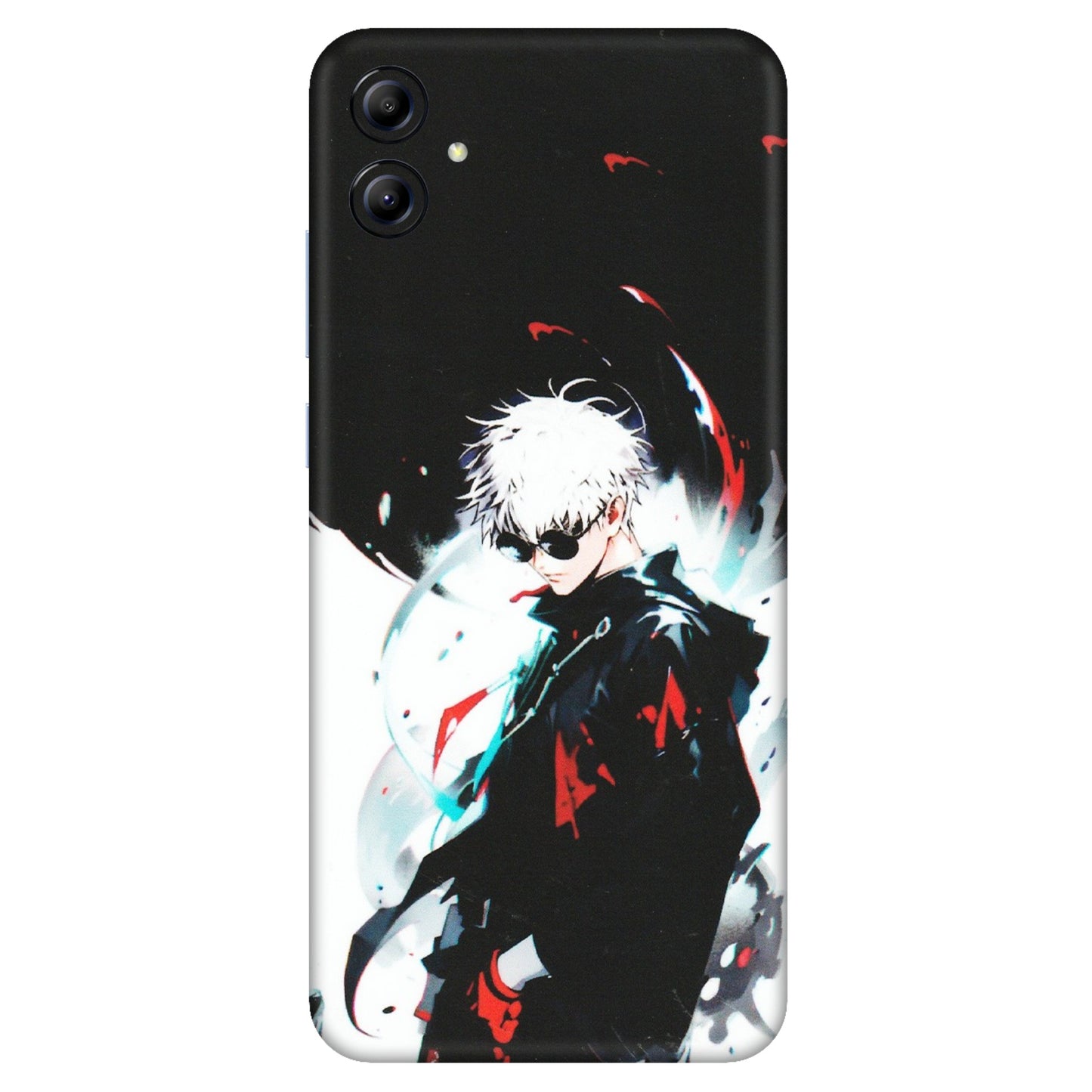 Samsung A/S Series Phone Skins (All Models) - Gojo Powerful Charater Kaisen Anime - Matte Finish (M-144) Samsung Galaxy A04E