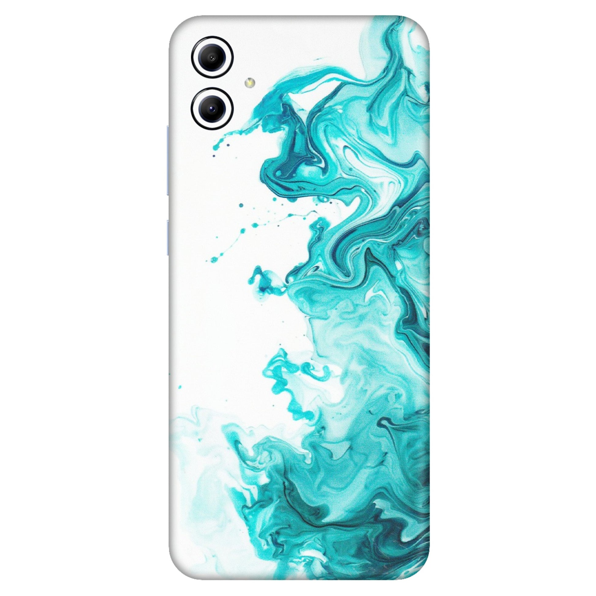 Samsung A/S Series Phone Skins (All Models) - Sky Blue Abstract Colour - Matte Finish (M-146) Samsung Galaxy A04E