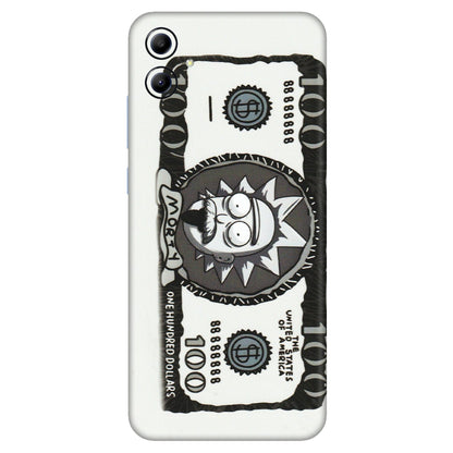 Samsung A/S Series Phone Skins (All Models) - Rick And Morty Hundred Dollar Anime - Matte Finish (M-161) Samsung Galaxy A04E