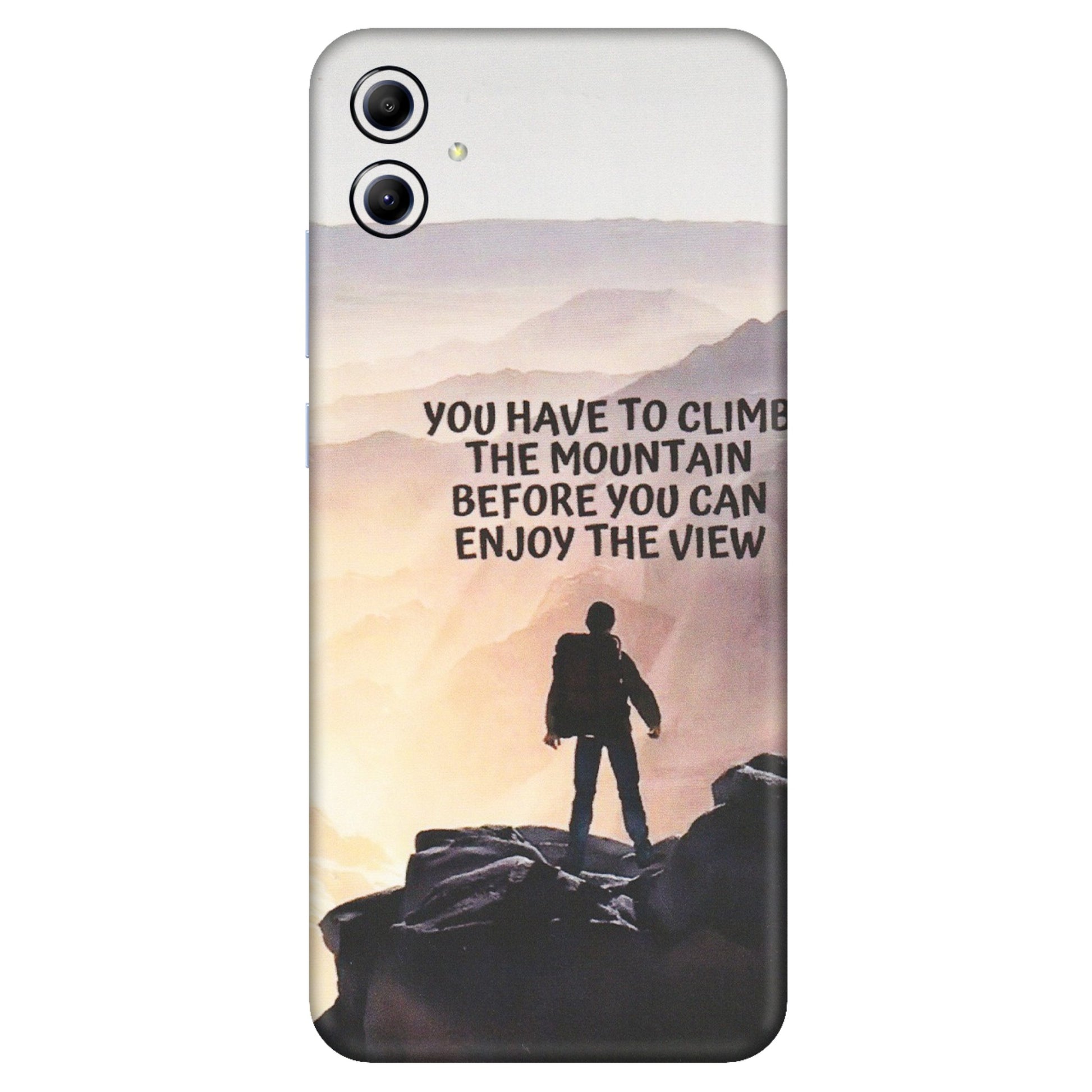 Samsung A/S Series Phone Skins (All Models) - Motivational Hiking Mountain - Matte Finish (M-28) Samsung Galaxy A04E