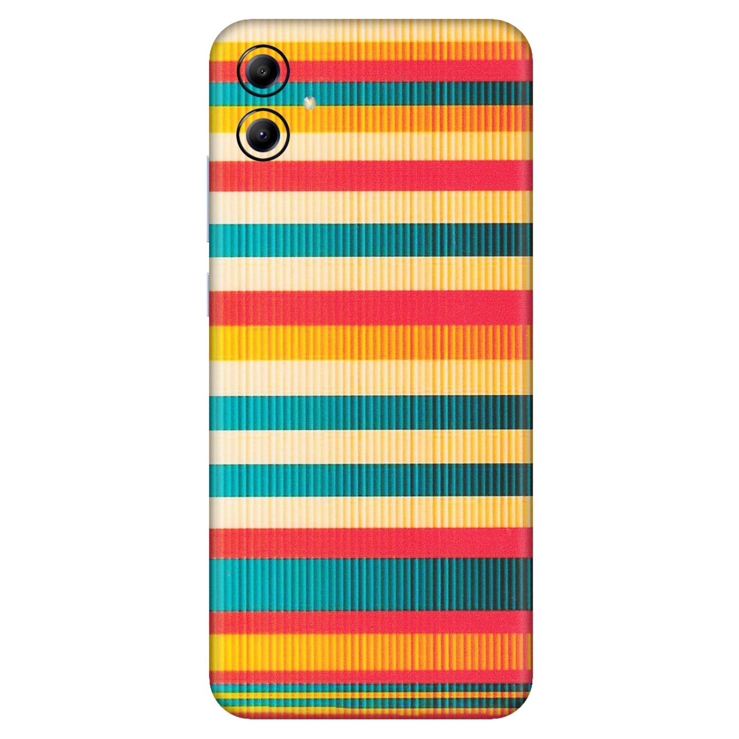 Samsung A/S Series Phone Skins (All Models) - Colourful Stripes Soothing Effect - Matte Finish (M-86) Samsung Galaxy A04E