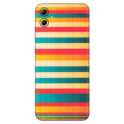 Samsung A/S Series Phone Skins (All Models) - Colourful Stripes Soothing Effect - Matte Finish (M-86) Samsung Galaxy A04E