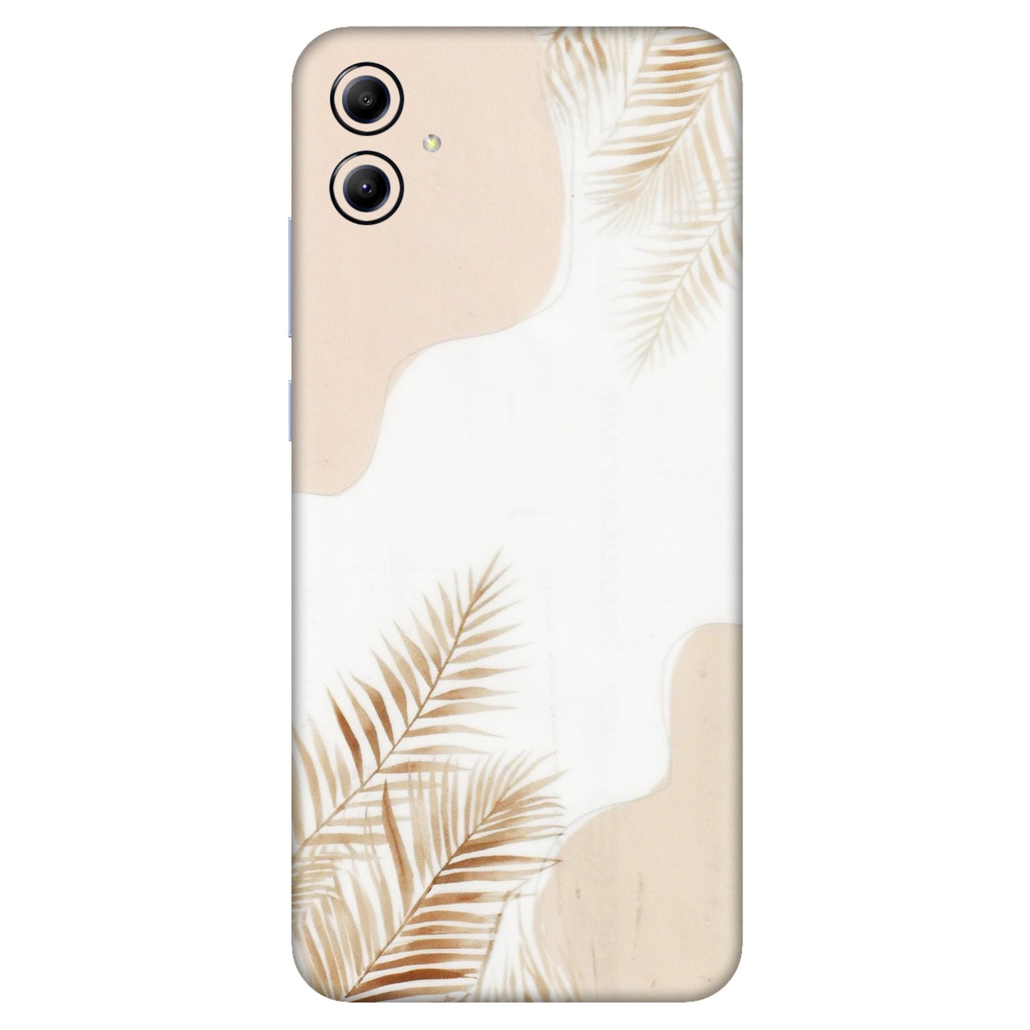 Samsung A/S Series Phone Skins (All Models) - Gold Petals Abstract - Transparent Finish (T-08) Samsung Galaxy A04E