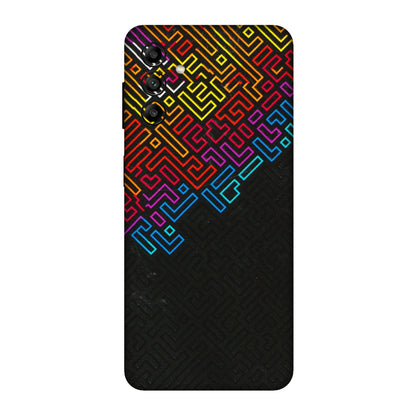 Samsung A/S Series Phone Skins (All Models) - Dotme Pattern Art - 3D Embossed Finish (L-121) Samsung Galaxy A04S